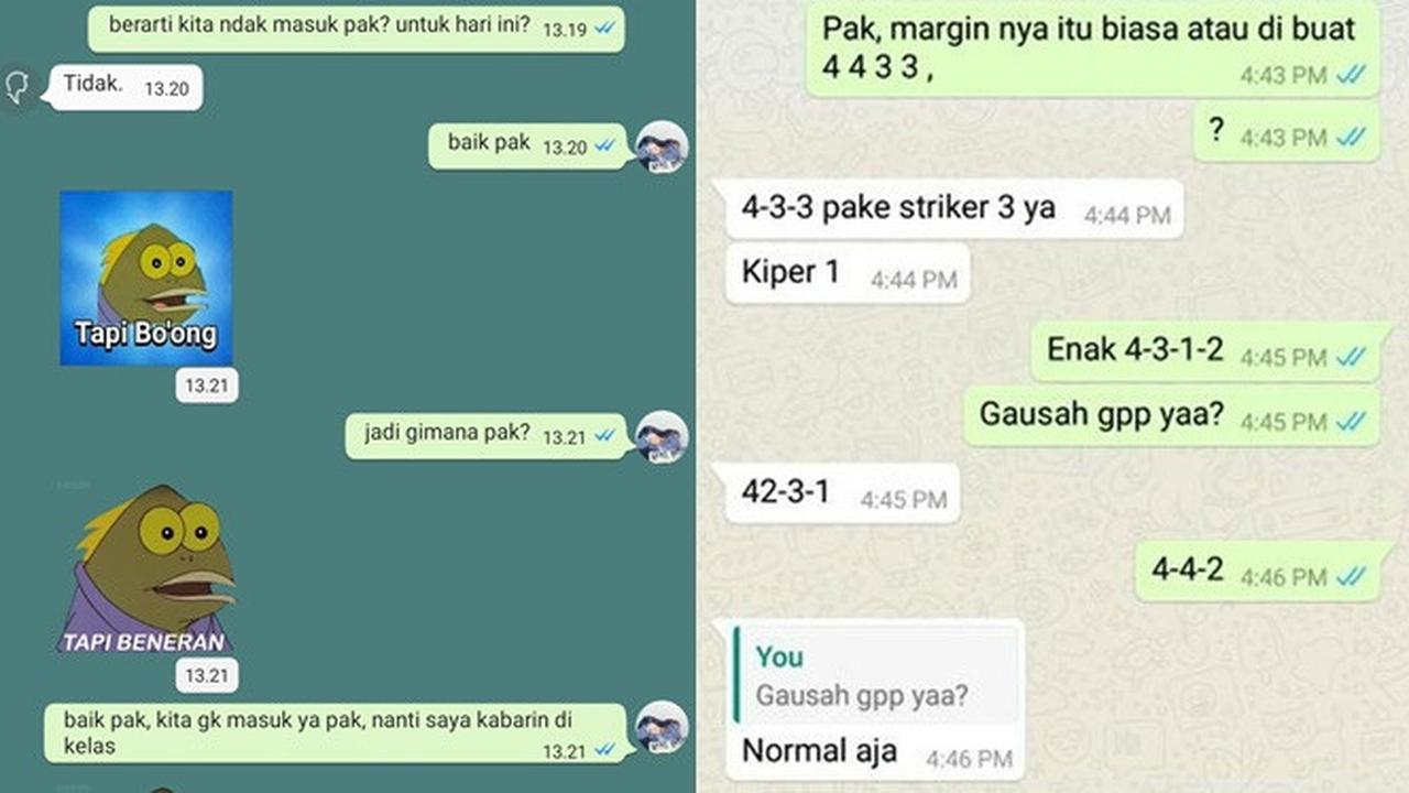6 Chat Dosen saat Ngerjain Mahasiswa Ini Bikin Ngelus Dada