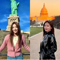 Lewat akun Instagramnya, Natasha Wilona membagikan sederet OOTD-nya yang menawan selama di Amerika Serikat. [@natashawilona12]