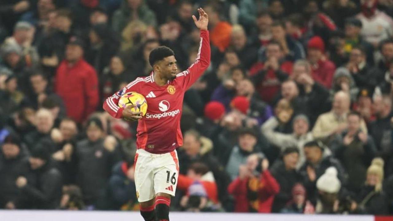 Ragam Torehan Spesial Amad Diallo: Cetak 3 Gol dalam 12 Menit