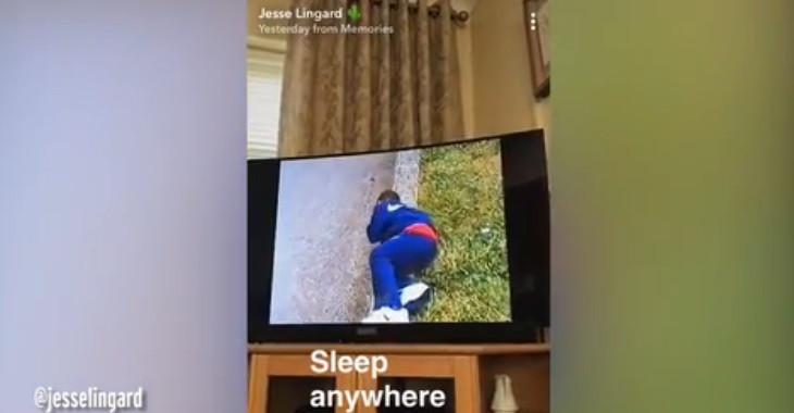 Video aktivitas masa kecil bintang muda Manchester United, Jesse Lingard. (Manchester Evening News). 