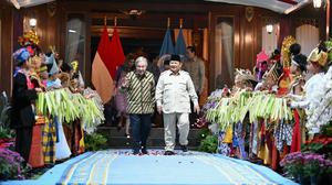 Prabowo dan Sekjen PBB Bahas Isu Strategis di Hambalang