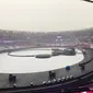 Simak tampak panggung Closing Ceremony Asian Games 2018 (Liputan6/Adinda Wardhani)