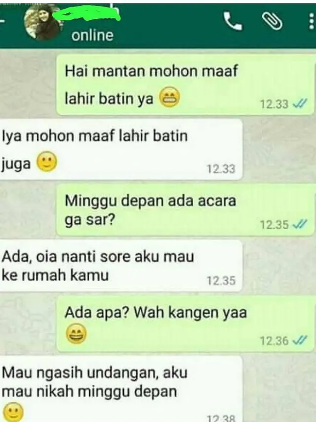 7 Chat Kocak Bilang Kangen Ke Orang Ini Ujungnya Bikin Sedih