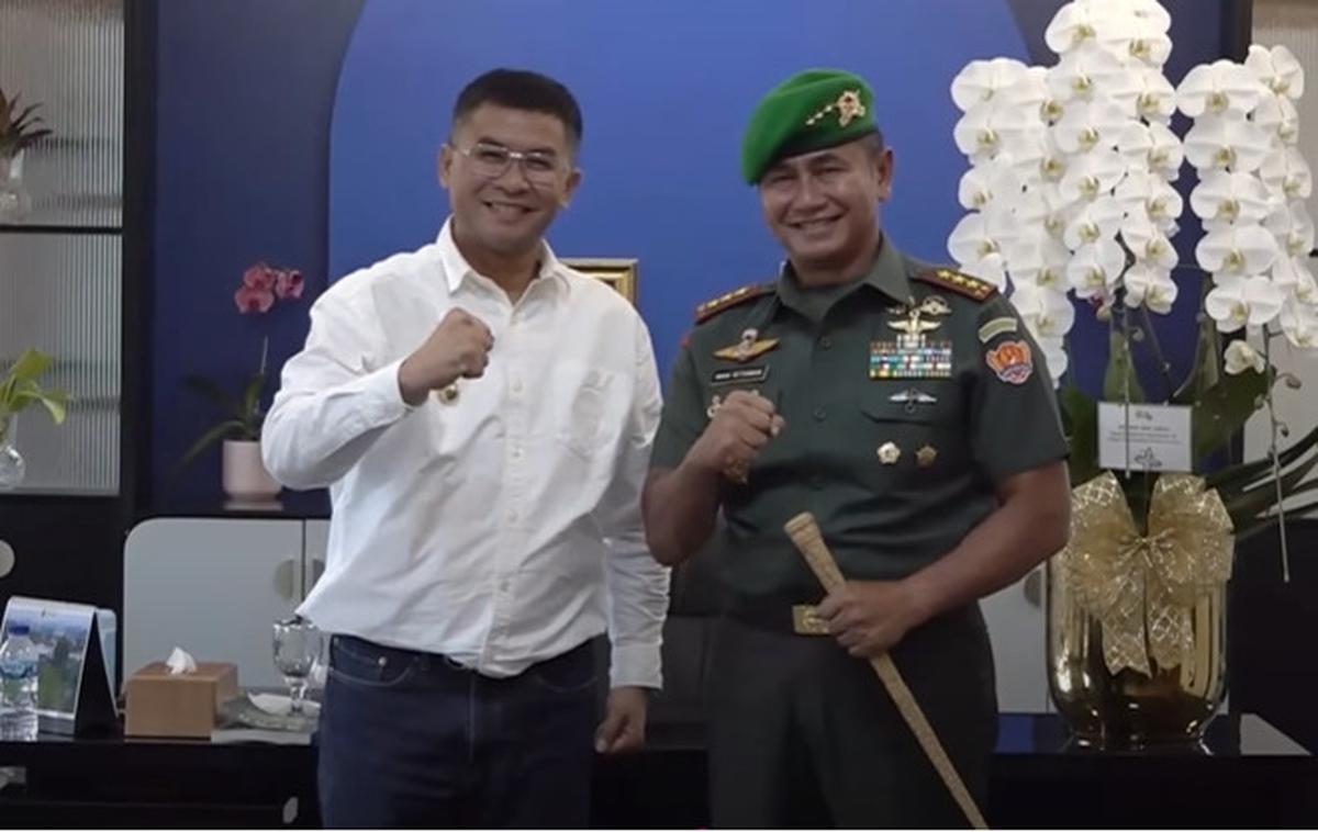 Merinding, Pesan Letjen Iwan Setiawan Kepada Wagub Erwan saat Sambangi Gedung Sate Bandung 'Semoga Amanah Untuk Warganya'
