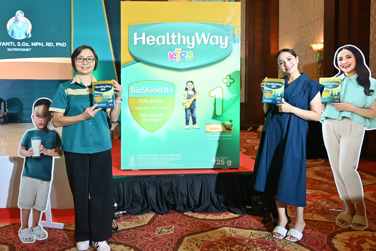 Cara Nagita Slavina Optimalkan Tumbuh Kembang Anak, Pilih Susu Pertumbuhan dengan Kandungan  Tinggi FOS Inulin