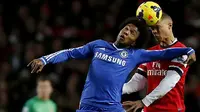 [Half Time] Arsenal Vs Chelsea Masih Imbang