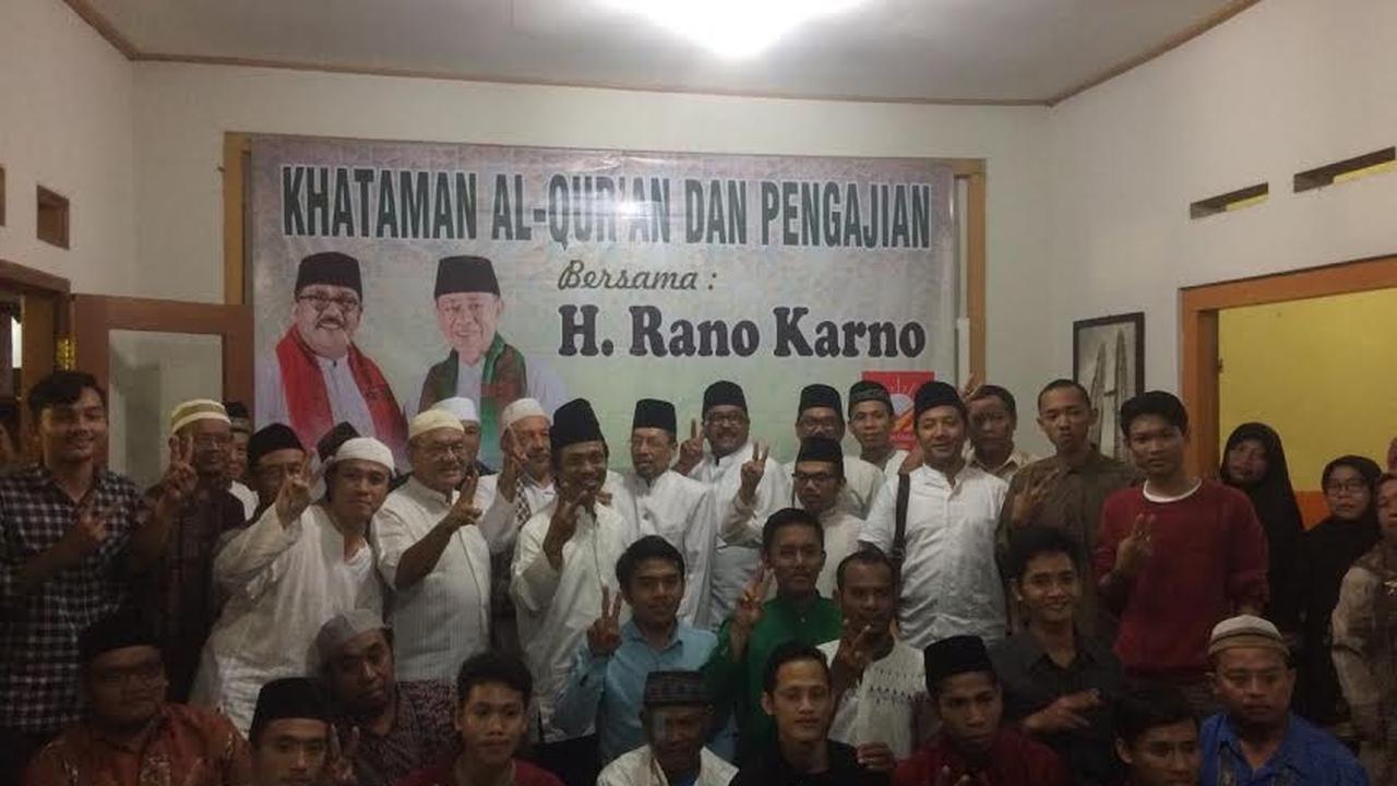 Kampanye Terakhir, Rano Khataman Quran dan Doakan Korban Banjir