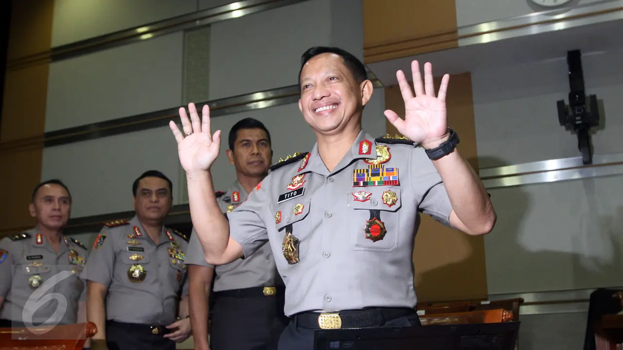 20160623-Calon Tunggal Kapolri, Tito Karnavian Jalani Fit and Proper Test