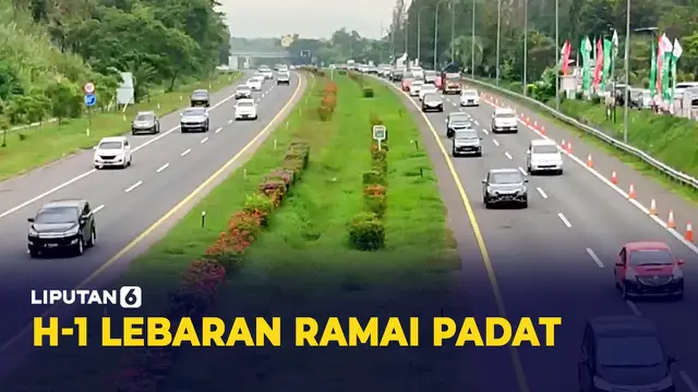 VIDEO: Ramai Padat Tol Palikanci, Puncak Mudik Sudah Lewat?
