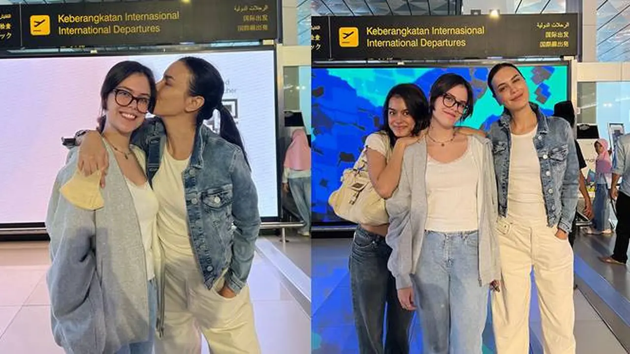 7 Potret Sophia Latjuba antar Manuella Aziza Kuliah di Jerman Ini Penuh Rasa Bangga