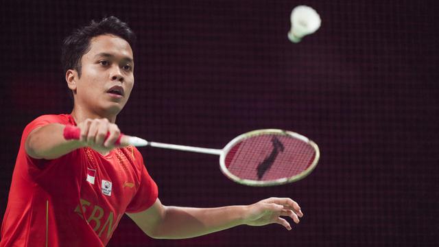 Foto: Tamparan Keras Jelang All England, Dua Unggulan Tunggal Putra Anthony Ginting dan Jonatan Christie Rontok di 16 Besar German Open 2022