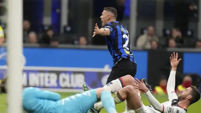 FOTO Inter Milan Vs Genoa
