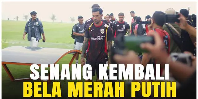 VIDEO: Stefano Lilipaly Bangga Kembali ke Timnas Indonesia untuk Kualifikasi Piala Dunia 2026!