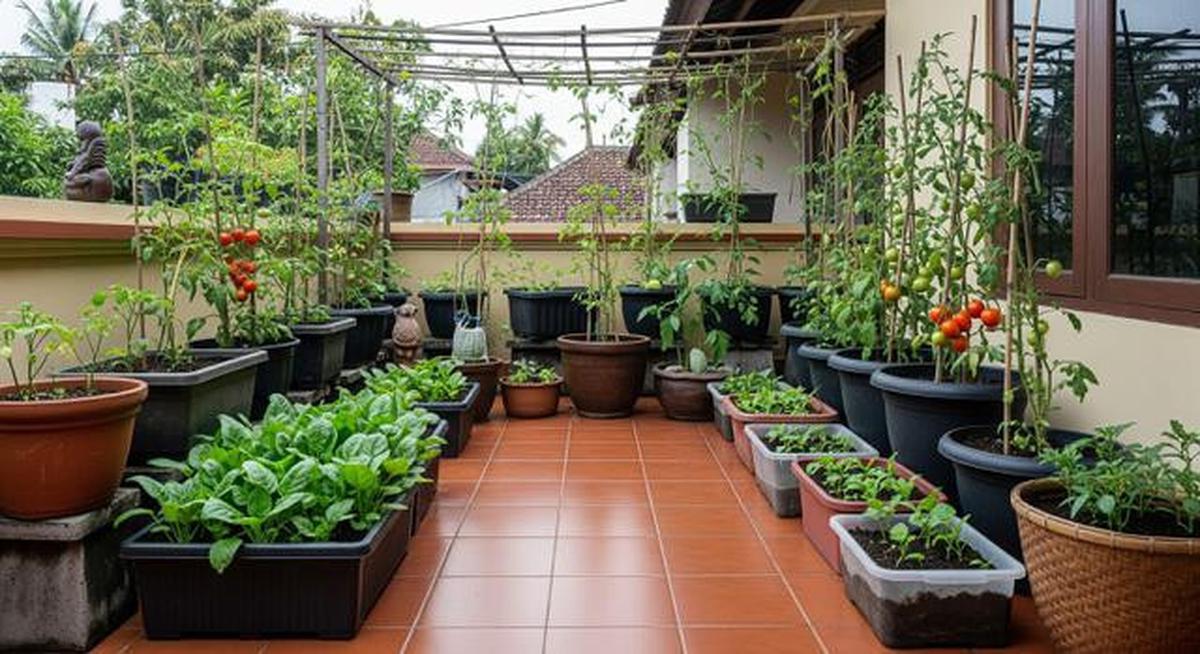 7 Ide Kebun Mini Sayuran di Teras Rumah, Ketahui Cara Membuatnya bagi Pemula