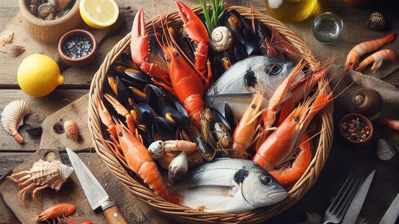 6. Kerang, Kepiting, dan Lobster