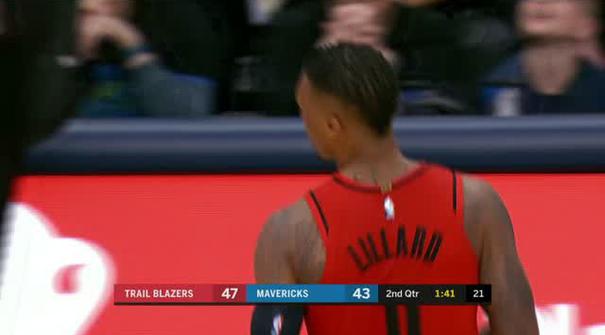 Berita video game recap NBA 2017-2018 antara Dallas Mavericks melawan Portland Trail Blazers dengan skor 115-109.