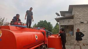 BPBD Parigi Moutong Suplai Air Bersih Tangani Kekeringan di Sausu Taliabo
