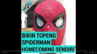 Mirip Aslinya, Topeng Spider-Man Buatan Tangan Ini Laris Manis