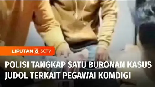 VIDEO: Libatkan Pegawai Komdigi, Buronan Judi Online Ditangkap di Sleman