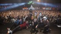 Juicy Luicy manggung di Big Bang Fest Indonesia.