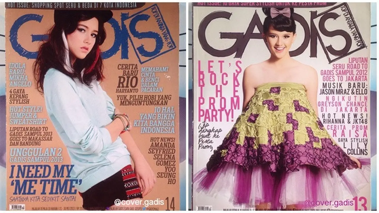 Vakum Demi Keluarga, Ini 6 Potret Lawas Dahlia Poland Jadi Model Majalah Gadis
