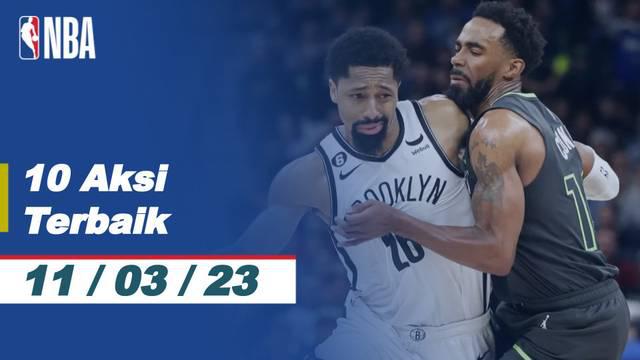 Berita video cuplikan aksi-aksi terbaik pemain NBA di pertandingan hari ini, Sabtu (11/3/23). Beberapa diantaranya ada aksi Austin Reaves dan Joel Embiid yang masuk dalam daftar ini.