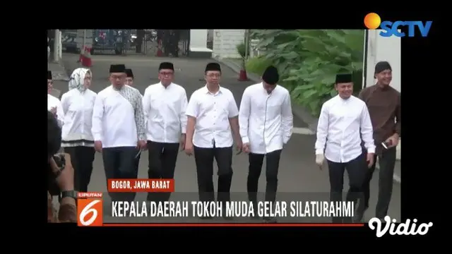 Ini Hal yang Dibicarakan 8 Kepala Daerah dan Tokoh Muda di Istana Bogor