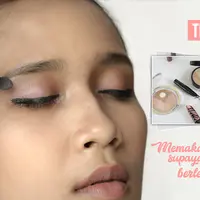 Ilustrasi memakai makeup supaya nggak berlebihan. (Sumber foto: Daniel Kampua/Bintang.com, Digital Imaging: Nurman Abdul Hakim/Bintang.com)