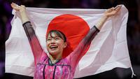 Foto: Aiko Sugihara Berjaya di Hari Kedua Final Aparatus, Kejuaraan Dunia Gimnastik 2025 Resmi Berakhir