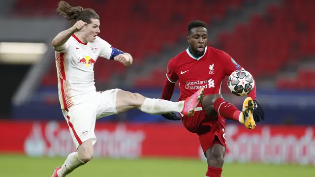 Taklukkan RB Leipzig 2-0, Liverpool Melaju ke Perempat Final