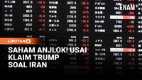Saham Jepang Anjlok Usai Trump Klaim Menang dari Iran, Kok Bisa?