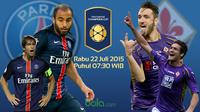Internastional Champions Cup 2015: Paris Saint-Germain vs Fiorentina (Bola.com/Samsul Hadi)