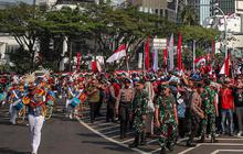 34 Kantong Parkir Acara Malam Perayaan HUT ke-80 RI 17 Agustus di Sekitar Monas