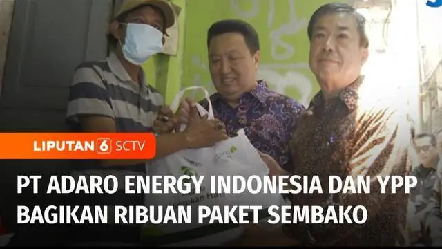 YPP SCTV-Indosiar bekerjasama dengan PT. Adaro Energy Indonesia membagikan ribuan paket sembako kepada warga. Pembagian sembako ini sekaligus untuk syukuran memperingati hari ulang tahun ke-31 PT Adaro Energy Indonesia.