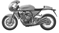 Design motor Honda CBX bergaya Cafe Racer (auto.ndtv)