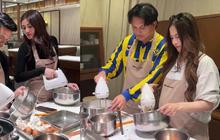 Duo Bumil Kompak, Begini Momen Aaliyah Massaid dan Mahalini Ajak Suami Ikut Kelas Masak,