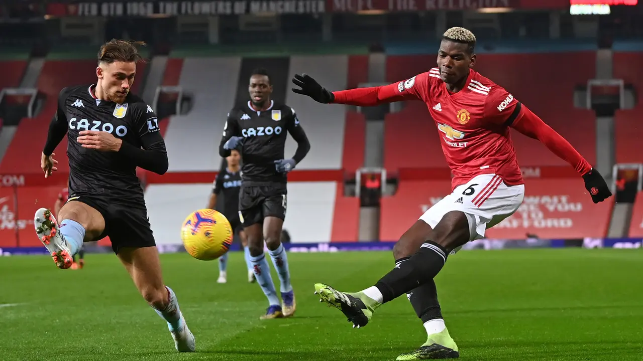 Foto Liga Inggris: Kalahkan Aston Villa 2-1, Manchester United Samai Poin Liverpool