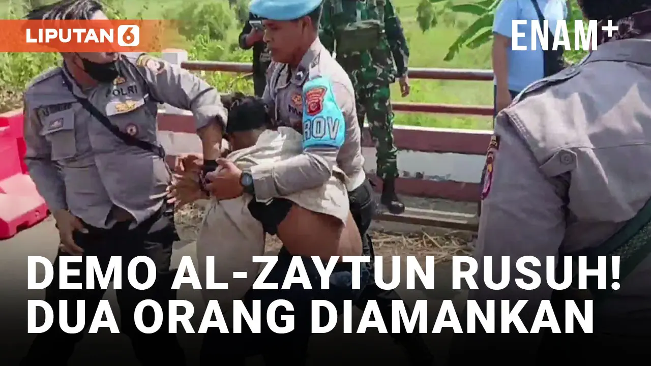 Demo Ponpes Al-Zaytun Rusuh, Dua Orang Diamankan