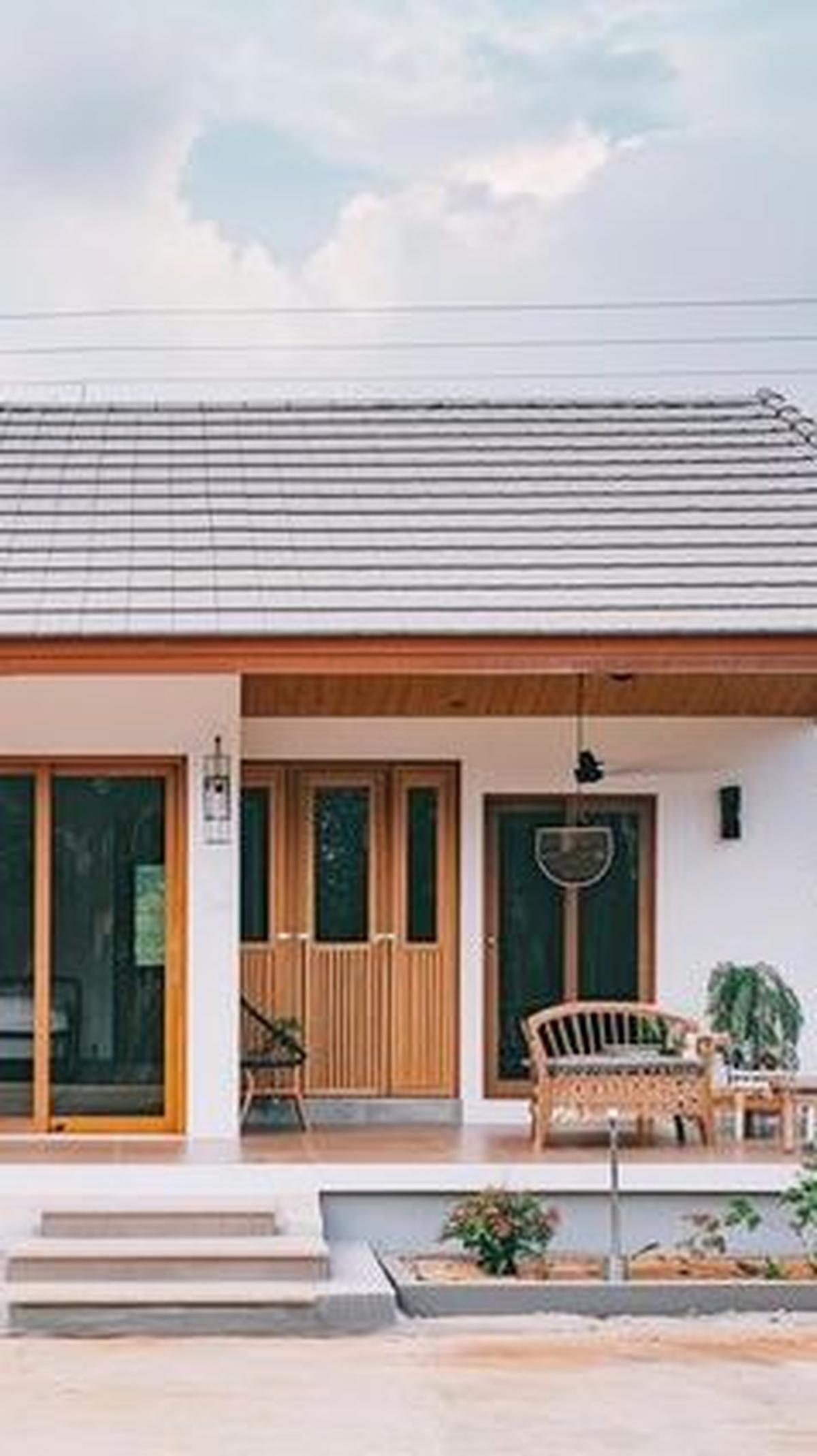 Rumah Sederhana Dekat Sawah