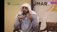 Syekh Ali Jaber saat berdakwah. (Yayasan Syekh Ali Jaber via YouTube Syekh Ali Jaber)