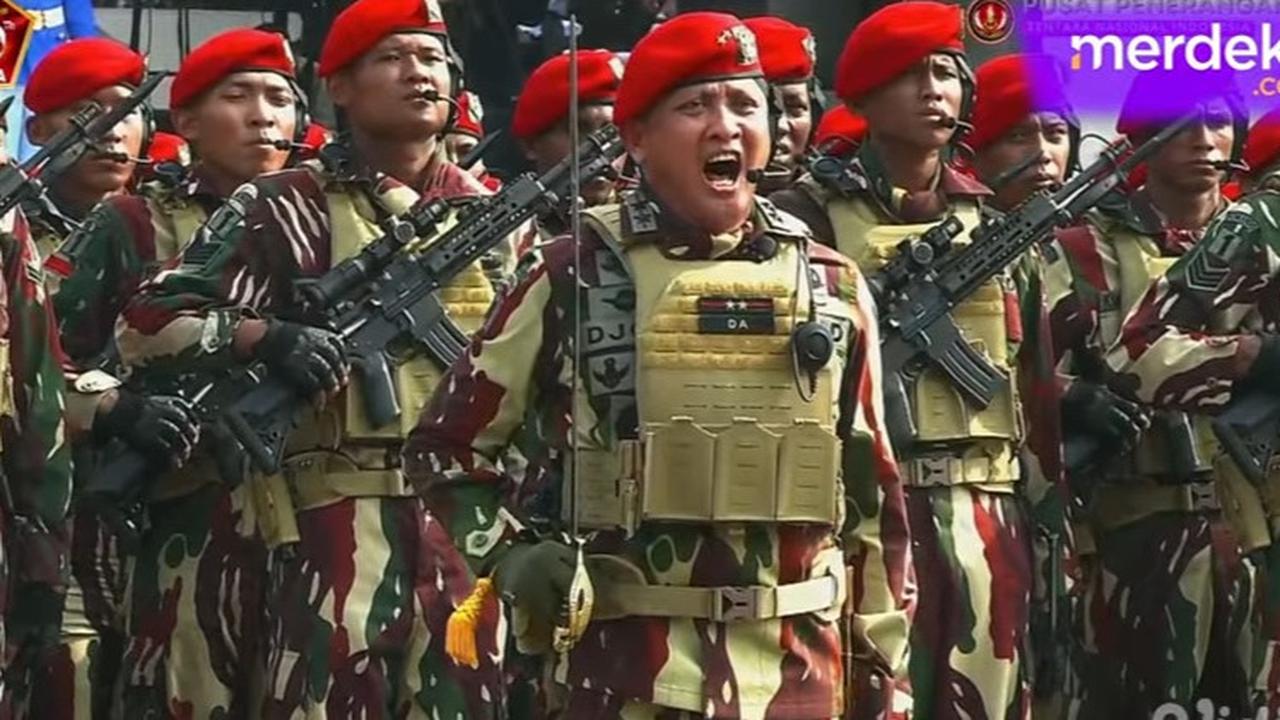 Jadi Komandan Upacara HUT TNI, Ini Profil Danjen Kopassus Mayjend Djon Afriandi & Sederet Karir Menterengnya