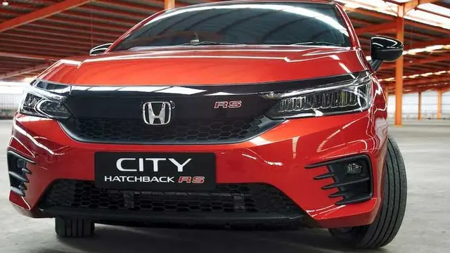 Berbagai fitur unggulan disematkan pad Honda City Hatchback RS