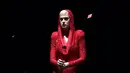 Penampilan Katy Perry saat menghibur penonton di Madison Square Garden dalam tur "Witness: The Tour" di New York (2/10). (Michael Loccisano/Getty Images/AFP)