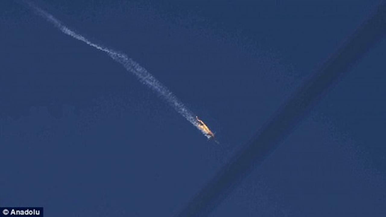 Ini Sukhoi Su-24 Rusia yang ditembak jatuh militer Turki