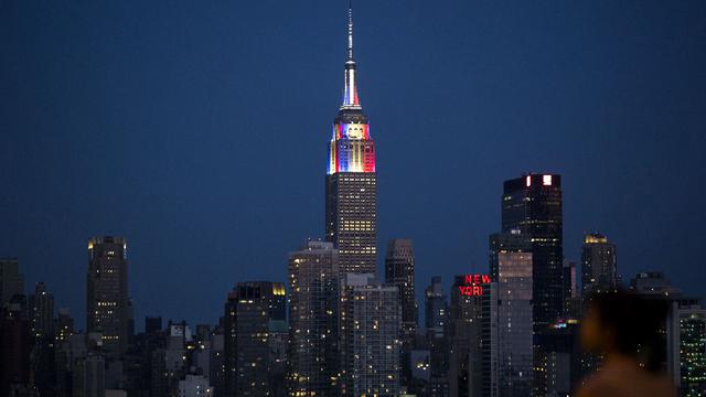 Gedung pencakar langit Empire State di New York