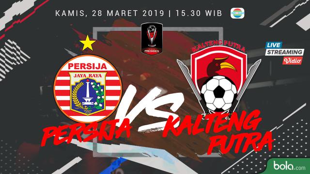 Persija Jakarta vs Kalteng Putra