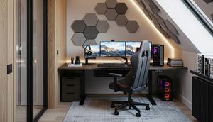 Model Rumah Type 36 dengan Area Gaming Room Multifungsi (AI)