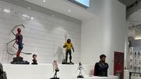 Statue 4 Heroes Gallery, Lotte Shopping Avenue Jakarta. (Liputan6.com/Natasa Kumalasah P)