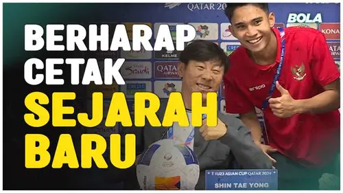 VIDEO: Perdana Tembus Perempat Final Piala Asia U-23, Marselino Ferdinan Berharap Ciptakan Sejarah Baru Bersama Timnas Indonesia U-23