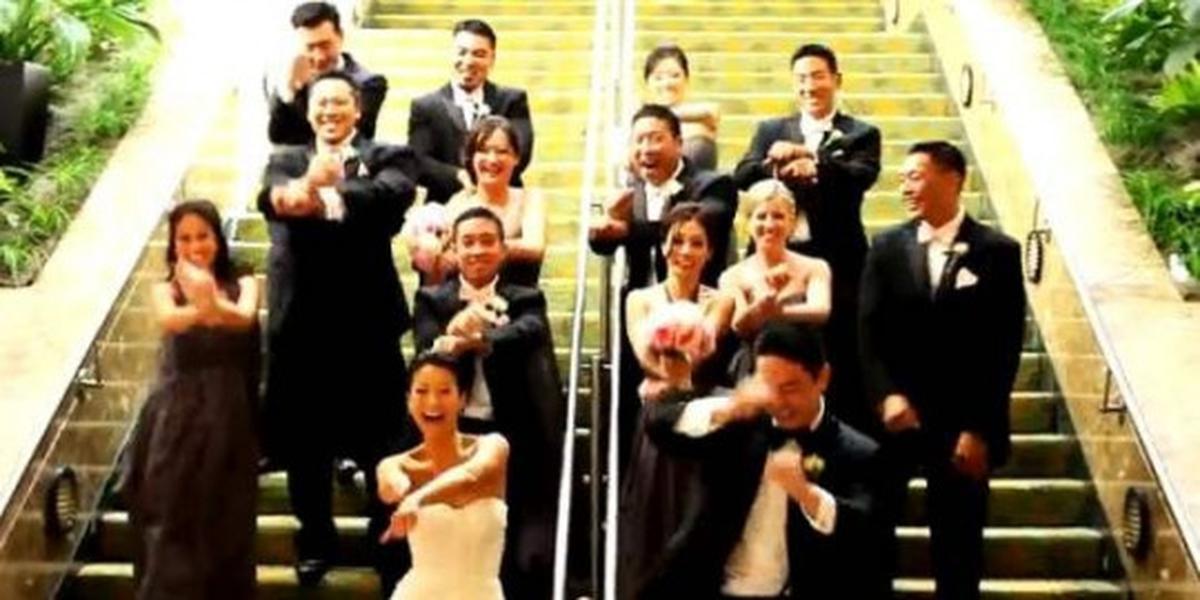 Menikah dengan lagu Gangnam Style